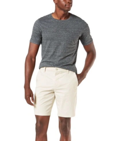 Shop Dockers Men's Ultimate Supreme Flex Stretch Solid 9" Shorts In Porcelain