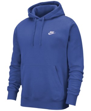 nike pullover blue