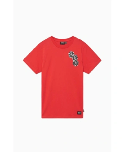 Shop Wesc Men's Max Chance T-shirt In True Red