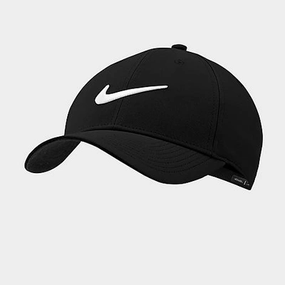 Shop Nike Dri-fit Legacy91 Adjustable Training Hat In Black/white