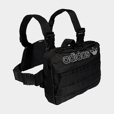 Adidas Originals Utility Chest Crossbody Bag In Black | ModeSens