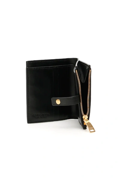 Shop Bottega Veneta Bi-fold Intrecciato 15 Wallet In Black