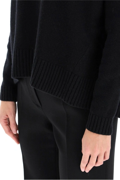 Shop Weekend Max Mara Alpe Wool Sweater In Black