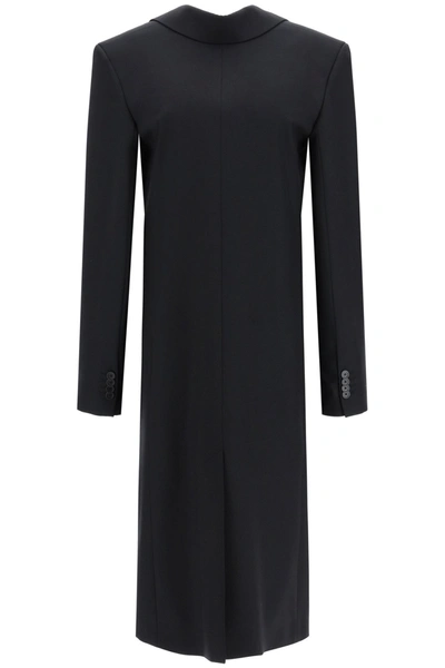 Shop Balenciaga Back To Front Dress In Black