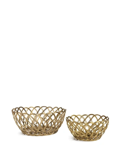 Bitossi Home Tableware Gold Braided Thread Uni In Gold