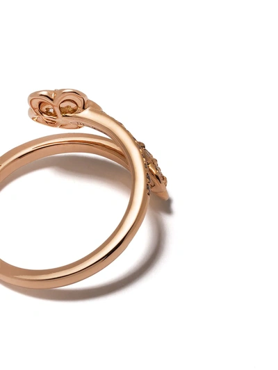 Pasquale Bruni 18kt Rose Gold Figlia Dei Fiori Diamond Ring In Pink