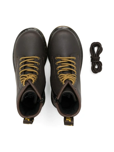 Shop Dr. Martens' 1460 Wildhorse Boots In Brown