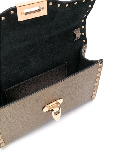 Shop Valentino Rockstud Small Leather Shoulder Bag