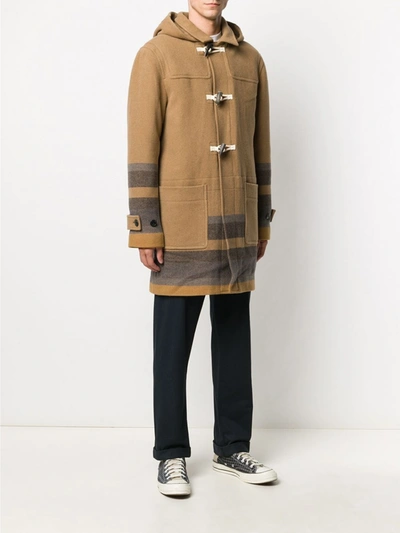 Shop Ps By Paul Smith Wool Coat In Brown