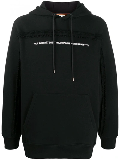 Shop Paul Smith Cotton Sweatshirt In Black