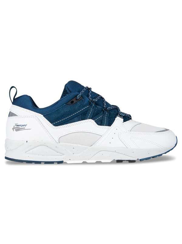 Karhu Men S Fusion 2 0 Low Top Sneakers In White Blue Wing Teal Modesens