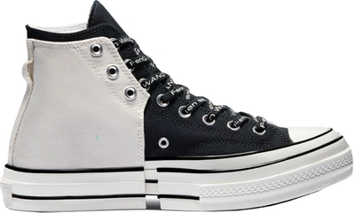 Pre-owned Converse  Chuck Taylor All-star 2-in-1 70s Hi Feng Chen Wang Ivory Black In Natural Ivory/black-egret