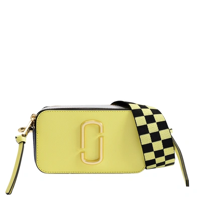Pre-owned Marc Jacobs Yellow Leather Snapshot Bag
