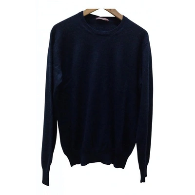 Pre-owned Ballantyne Cashmere Pull In Blue