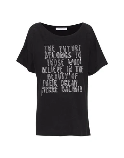 Shop Pierre Balmain T-shirt In Black