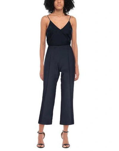 Shop Erika Cavallini Woman Pants Blue Size 2 Polyester, Viscose
