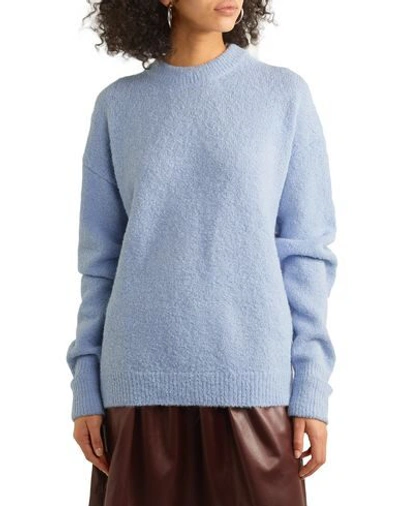Shop Tibi Sweaters In Sky Blue