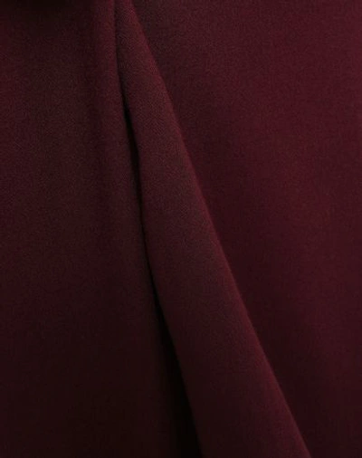 Shop Les Héroïnes By Vanessa Cocchiaro Long Skirts In Maroon