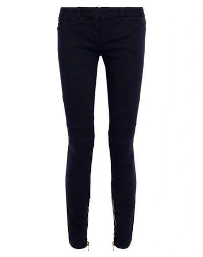 Shop Balmain Jeans In Dark Blue