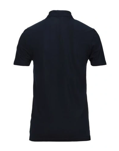 Shop Vengera Polo Shirts In Dark Blue