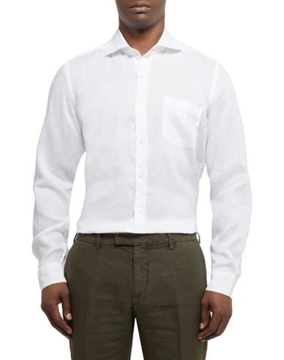 Shop Tod's Shirts In White