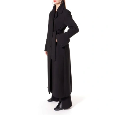 Shop Aggi Tilda Designer Black Coat