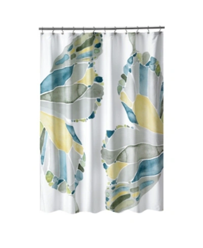 Shop Popular Bath Shell Rummel Butterfly Shower Curtain In Multi
