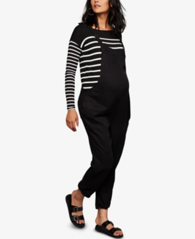 Shop A Pea In The Pod Maternity Overalls In Black