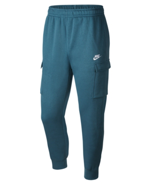 nike fleece cargo joggers
