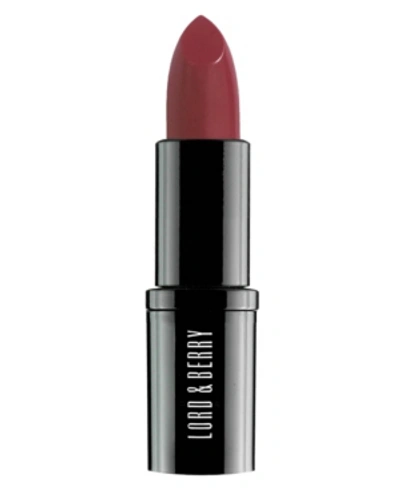 Shop Lord & Berry Absolute Satin Lipstick In Kissable - Wine