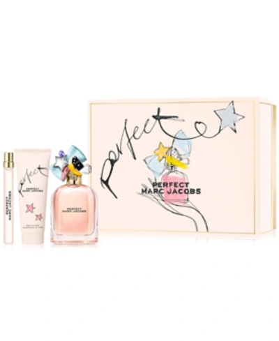 Shop Marc Jacobs 3-pc. Perfect Eau De Parfum Gift Set
