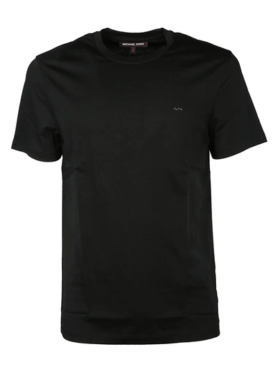 Shop Michael Kors Crew Neck T-shirt In Black