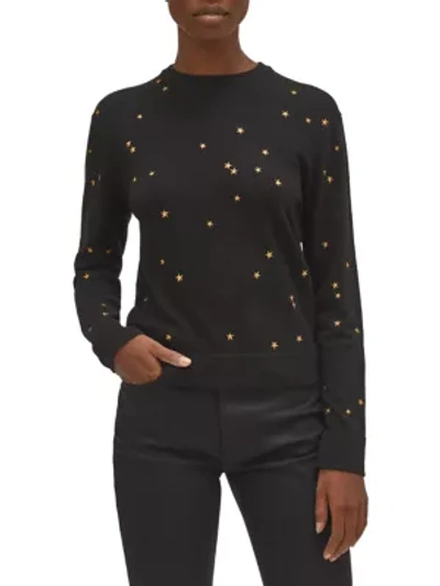 Shop Equipment Nartelle Star Sweater In True Black