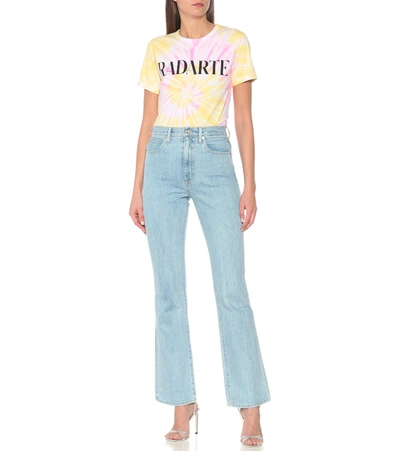 Shop Rodarte Radarte Tie-dye T-shirt In Multicoloured