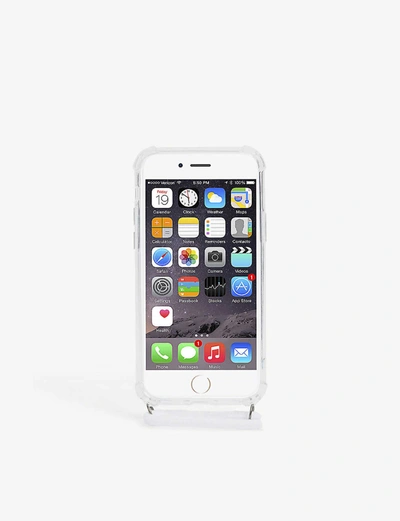 Shop Off-white Logo-print Iphone 11 Pro Case With Strap In Clear White