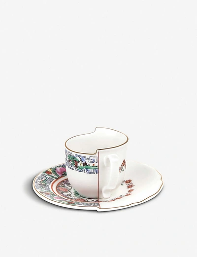 Shop Seletti Tamara Hybrid Porcelain Coffee Cup And Saucer