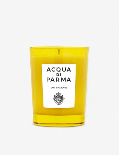 Shop Acqua Di Parma Oh L' Amore Candle 200g
