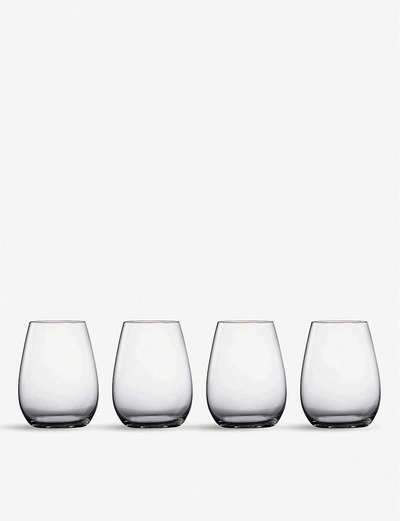 Shop Waterford Marquis Moments Stemless Wine Glasses Set Of Four