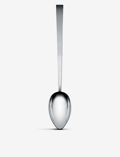 Shop Alessi Mangetootoo Stainless-steel Kitchen Spoon In Nocolor