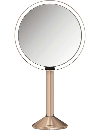 Shop Simple Human 20cm Rose Gold-toned Steel Sensor Mirror Pro
