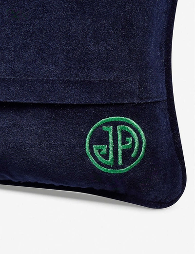 Shop Jonathan Adler Needlepoint Bestie Worstie Wool Pillow