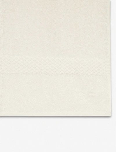 Yves Delorme Nacre Étoile Cotton Guest Towel In Nacre