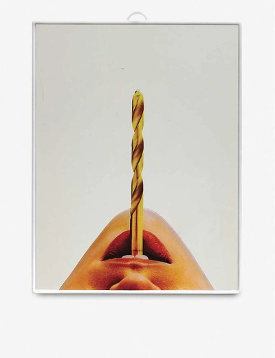 Seletti Toiletpaper Plastic And Glass Drill Mirror