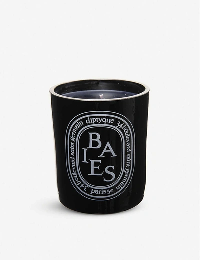 Shop Diptyque Baies Noir Scented Candle In Na
