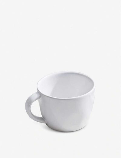 Shop The White Company White Portobello Stoneware Mug 7.7cm