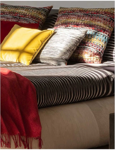 Shop Missoni Yalata Woven Cushion 50cm X 50cm