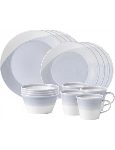 Shop Royal Doulton 1815 Blue 16-piece Set