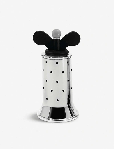 Shop Alessi Black Stainless Steel Pepper Mill 13.2cm