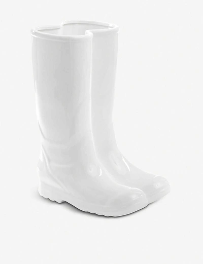 Seletti Porcelain Rain Boots Umbrella Stand 36cm