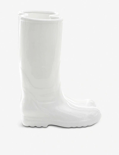 Seletti Porcelain Rain Boots Umbrella Stand 36cm